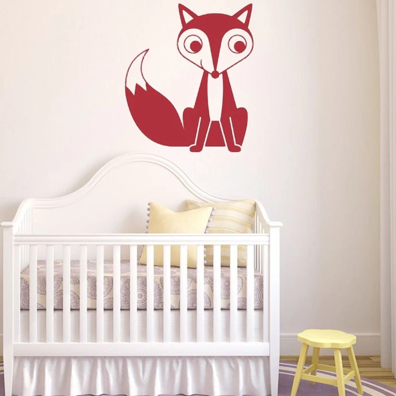 Buy Woodland Fox Wall Stickers Nursery Decor Cute Fox