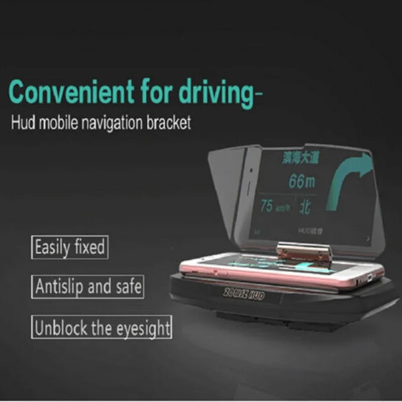 Navigation Mount Car GPS HUD Head Up Universal mobile phone support support Projection Display Holder OEM