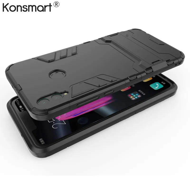 

For Huawei Honor 8X Case 6.5" Honor 8X Cover Luxury Armor Shockproof Back Cover For Huawei Honor 8X Silicone Holder Coque