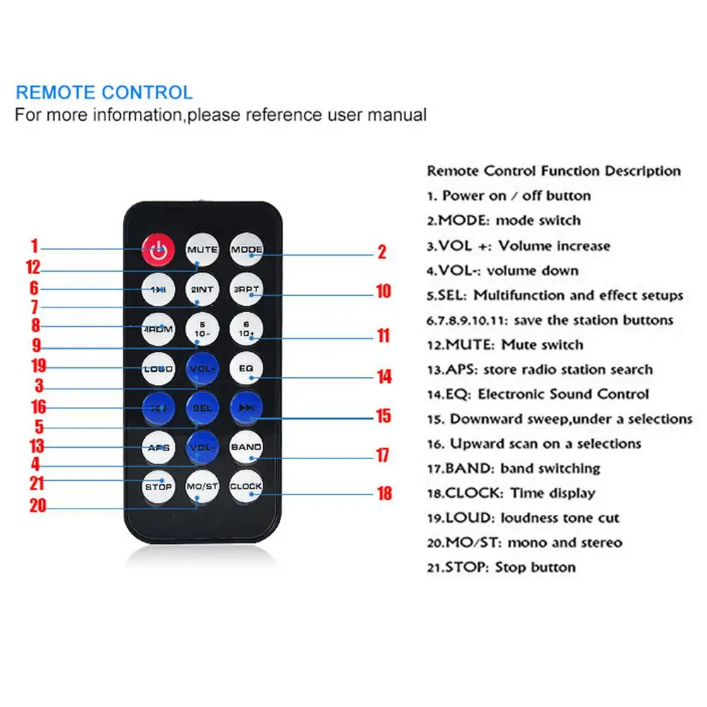 1 шт. Bluetooth fm-передатчик Автомобильный mp3 плеер аудио стерео 4X60 Вт Автомагнитола 12 В в-тире 1 Din fm Aux вход приемник Авторадио