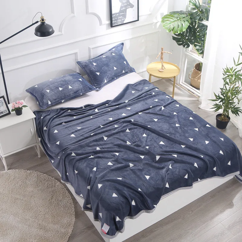 Household Items 100 Polyester Fabric Blankets The Latest Simple And