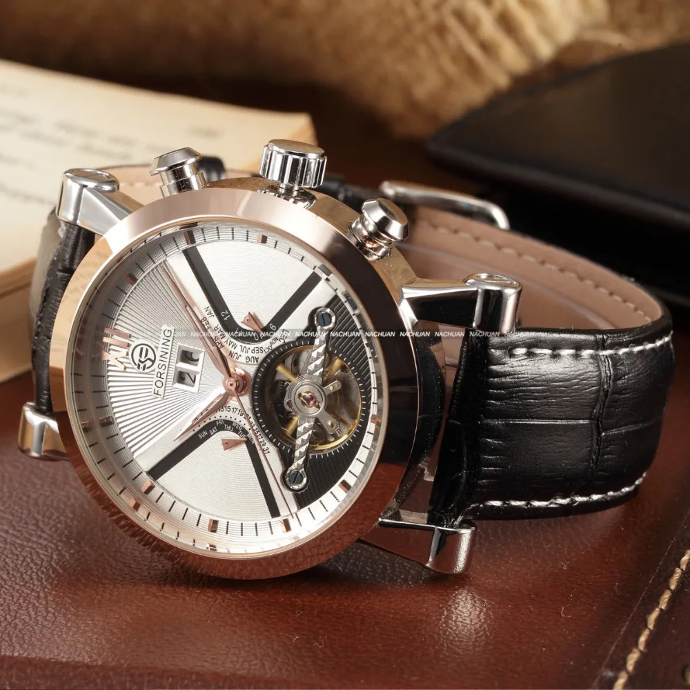 Часы мужские механические с календарем датой и днем|watch brand men|watch menwatch men |