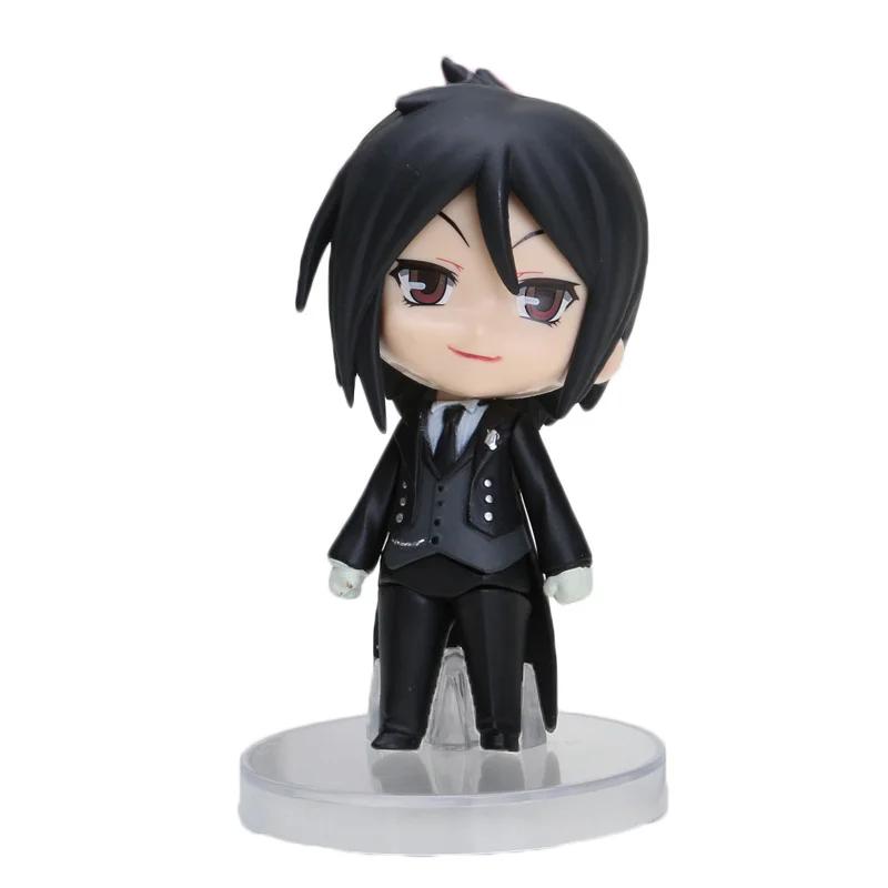 Сапоги для косплея Темный дворецкий аниме Рисунок Nendoroid Kuroshitsuji Ciel phantomhive Кукла Черный Дворецкий Себастьян Михаэлис 68 фигурка игрушки