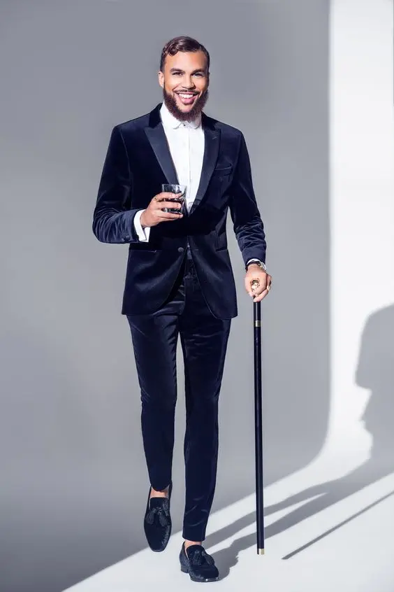 Latest Coat Pant Designs Navy Blue 