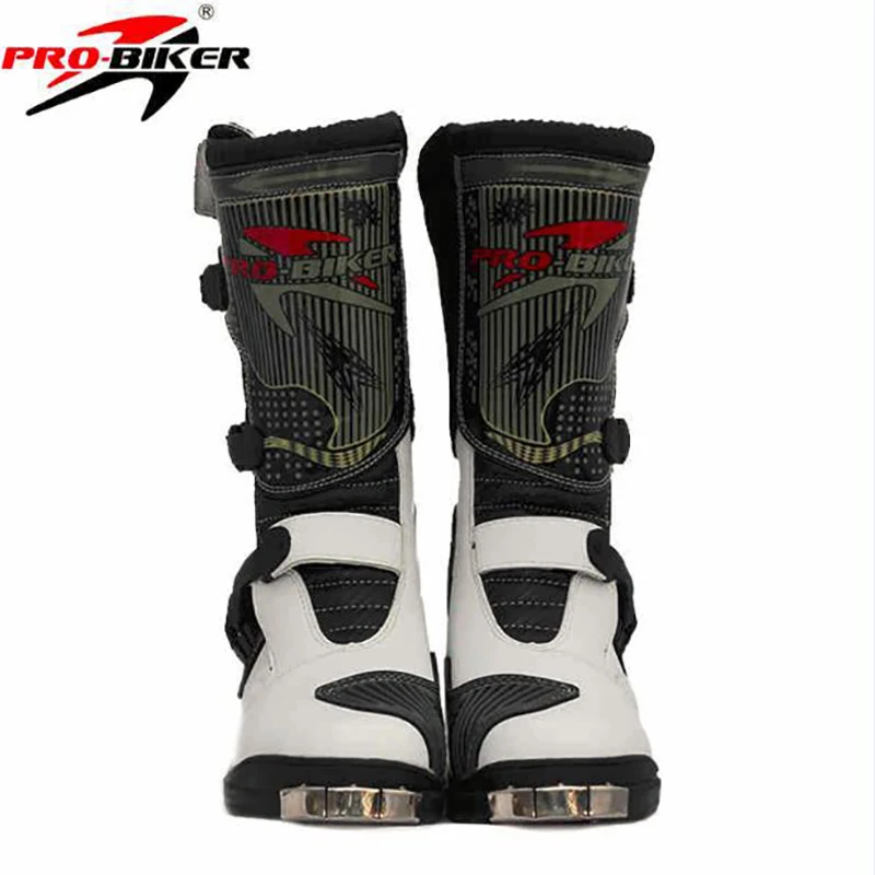 2017 Motorcycle boots Waterproof Pu Leather shoes Boot Professional SPEED Racing botas Motocross Motorbike Boots riding tribe motorcycle waterproof boots pu leather rain botas racing professional speed racing botte motorcross motorbike boots