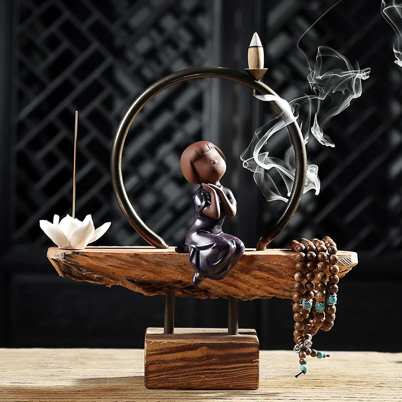 

Decoracion Hogar Censer See Smoke Aromatherapy Furnace Chinese-style Porch Home Furnishing Articles Wooden Crafts And Gifts