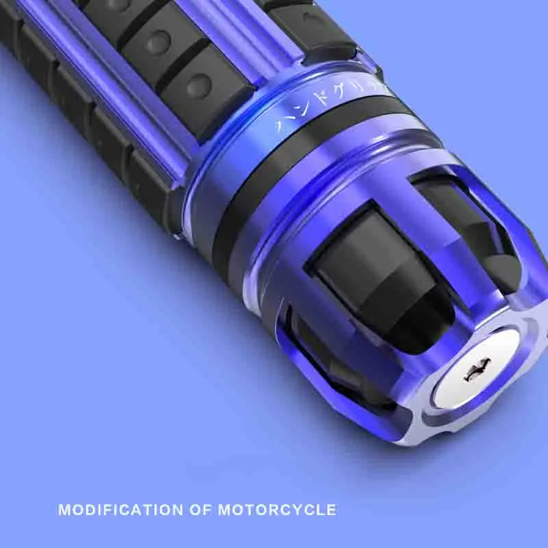 22 мм CNC алюминиевый сплав универсальные мотоциклетные рукоятки Ручка Бар фиксаторы для Руля Мотоцикла Аксессуары для мотоцикла подарки