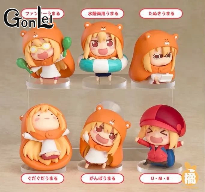 

anime Himouto! Umaru-chan action figure 6 pcs/ sets cute Nendoroid Umaru-chan model doll pvc collection figurine kids toys
