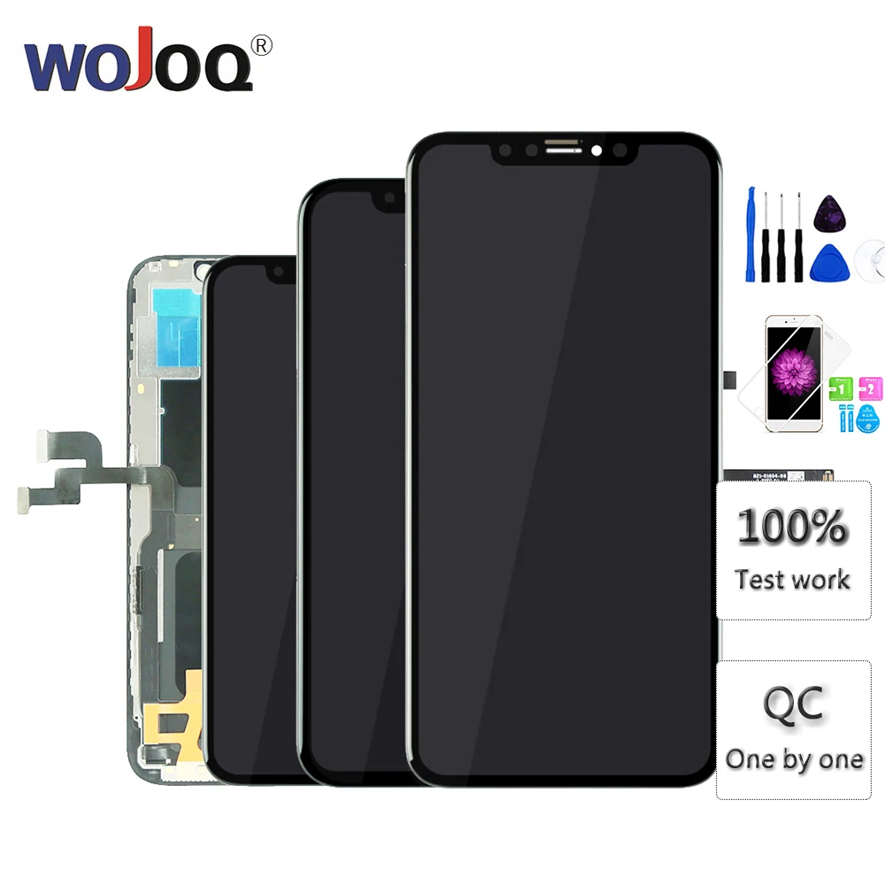 

New AAA Display for iPhone X XR XS Max LCD Digitizer Touch Lens Screen Assembly Replacement Parts for iphone xs