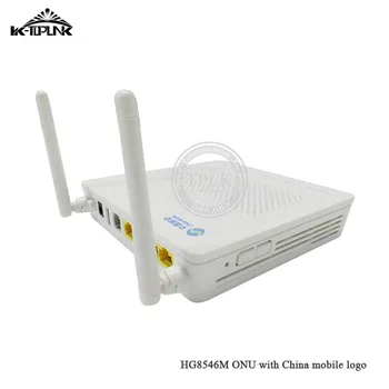 

hot sale 5pcs HG8546M Gpon WiFi ONT ONU 2POTS+4FE+4LANS+1USB+WiFi modem FTTH FTTB FTTX Network with mobile China