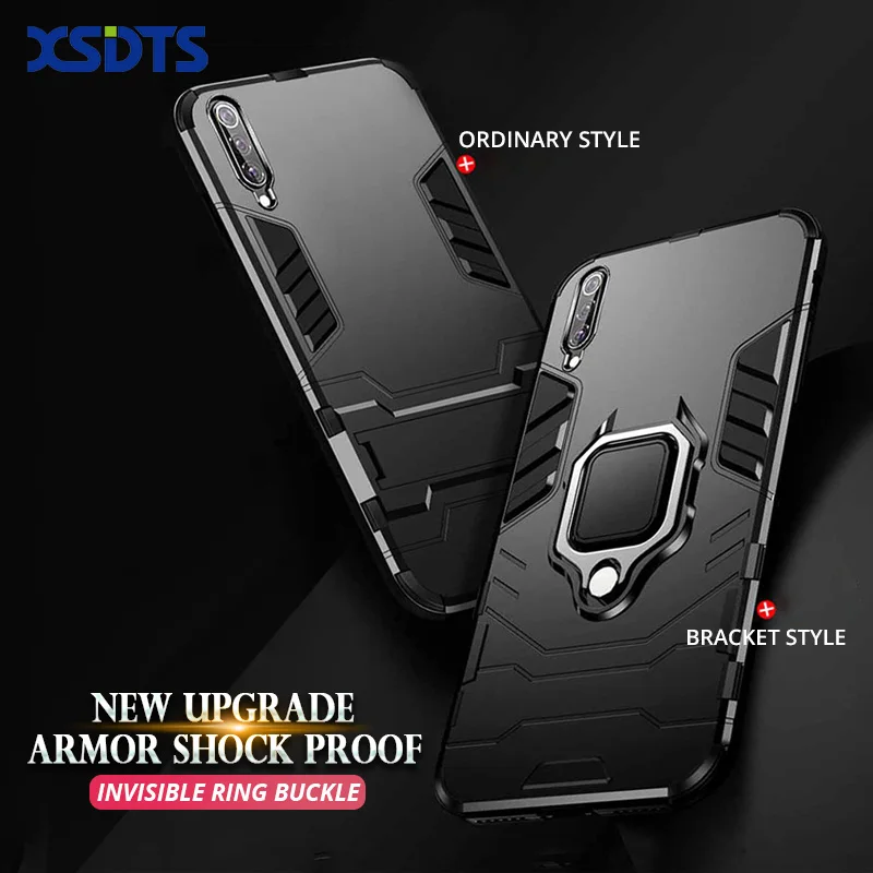 Armadura caso para Xiaomi mi 9 9T 8 mi 9 SE 5X 6X A1 A2 Lite F1 jugar rojo mi K20 Nota 8 8A 8T 7 6 Pro 7A 4 4X 5 Plus teléfono Coque|Funda de cobertura media| - AliExpress