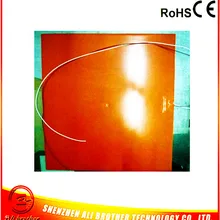 Кровать подогревателя В 220 v/400 v силиконовой резины 400 мм mm x 15,8 мм(15,8 ''x 110''