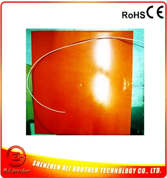 

110v /220v Silicone Rubber Heater Bed 400mmx400mm(15.8''x15.8'')
