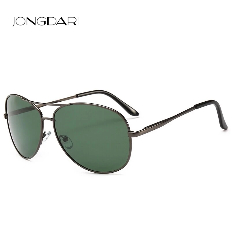 

Top Quality Polarized Men Sunglasses Retro Classic Pilot SunGlasses Men Leisure UV400 Protection Metal Frame Driving Oculos de s