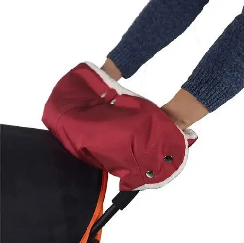 

Baby Stroller Warmer Gloves Pushchair Hand Muff Windtight Waterproof Pram Accessory Baby Buggy Clutch Cart Muff Winter Glove