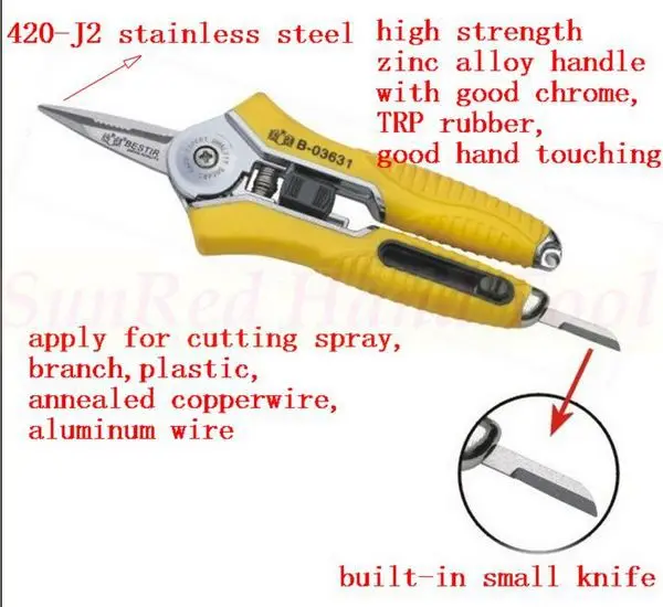 BESTIR цинковый сплав " многофункциональные резаки со встроенным ножом 420-J2 режущая головка, № 03631