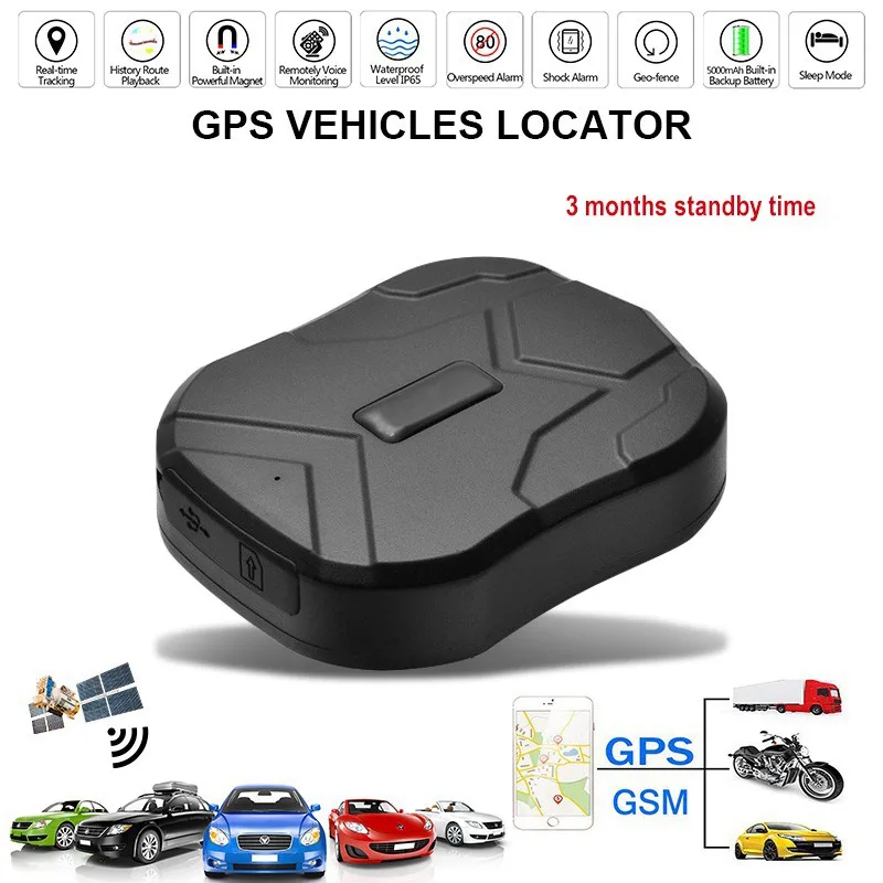 VicTsing TK905 GSM GPS GPRS Car Vehicle Tracking Tracker Real Time Device Powerful Magnet GPS Tracker Motorcycle 90 days Standby