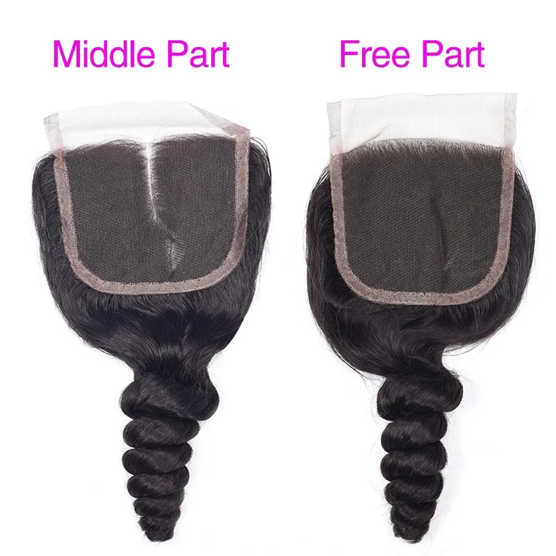 Aliafee Hair Malaysian loose Wave Bundles With Closure 100% Human Hair Extension Malaysian Hair Bundles With Closure Non Remy Aliafee Hair Malaysian loose Wave Bundles With Closure 100% Human Hair Extension Malaysian Hair Bundles With Closure Non Remy