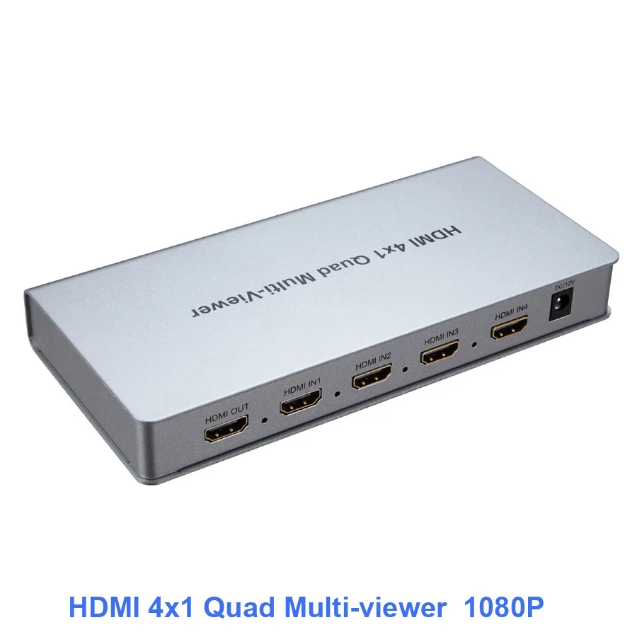 HDMI 4x1 Quad Multi viewer коммутатор 4 в 1 из 1080 P Экран реального время Multiviewer поддержки пять