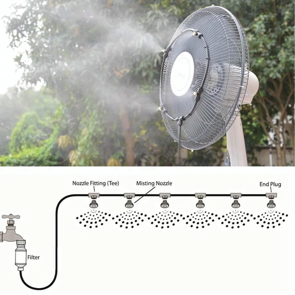mist fan nozzle