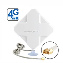 1 шт. Новинка года 4 г LTE Телевизионные антенны 35dbi SMA Мужской с высоким коэффициентом усиления Беспроводной сети маршрутизатора антенна для Huawei e5375 E589 E5776