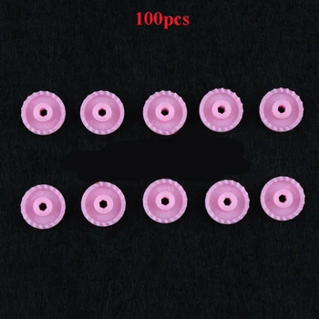 

100Pcs 94691 Pink Gear Coronal Pinion for RC Model Cars Spare Parts DIY Tamiya Mini 4WD Racing Car Modification Accessories