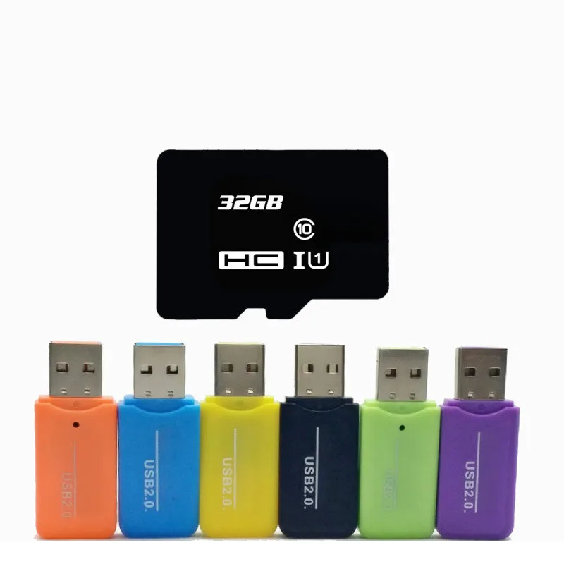 

USB 2.0 Micro SD SDHC TF Flash Memory Card Reader Mini Adapter For Laptop