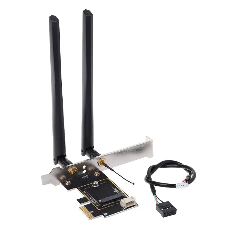 M.2 NGFF конвертер PCI-E Настольный беспроводной WiFi Bluetooth сетевой адаптер