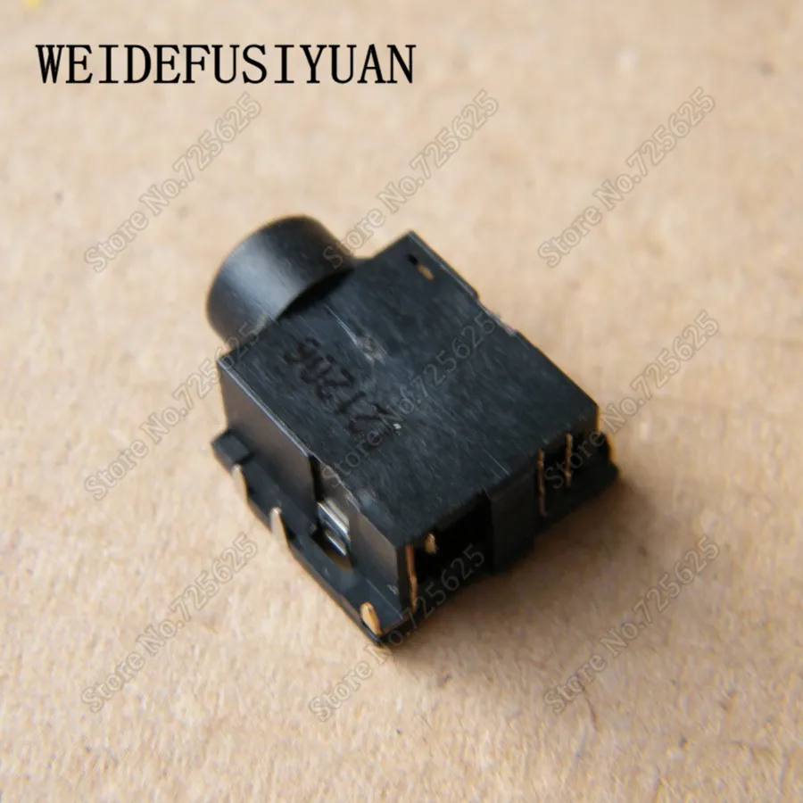 100pieces lot Audio Headphone Microphone Jack Socket for HP Pavilion G4 G6 G7 G4 2000 G6 2000 G7 2000 6Pin Connector