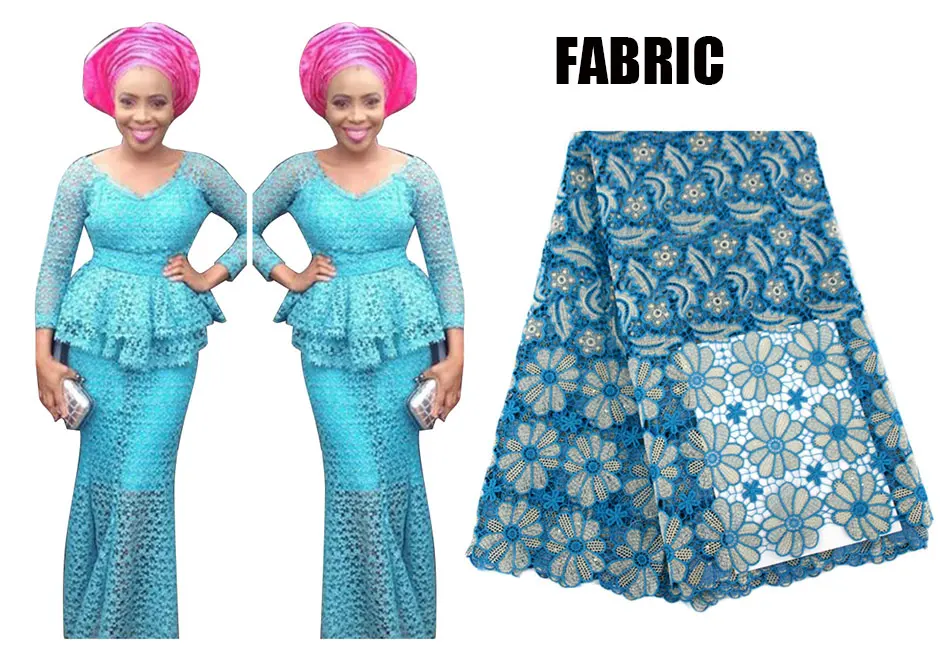 Африканский Плюс Размер Топы и юбка комплект для женщин Vestidos Базен Африканское кружево одежда рождественское платье Вечерние XG012
