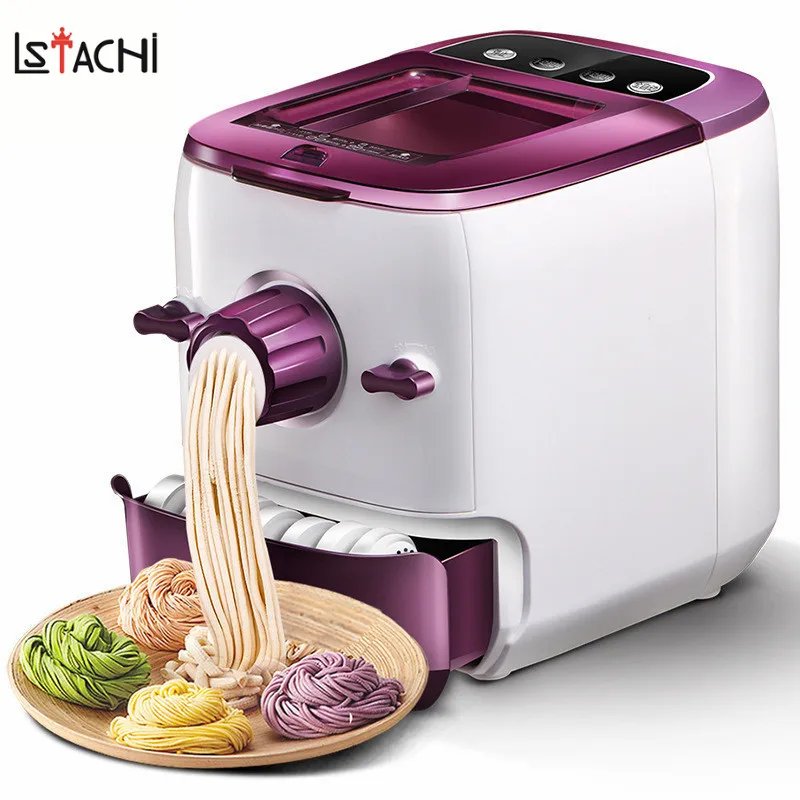 

LSTACHi 7 Moulds Automatic Electric Pasta Machine DIY Vegetables Noodle Maker Dumpling Shell Maker 220V