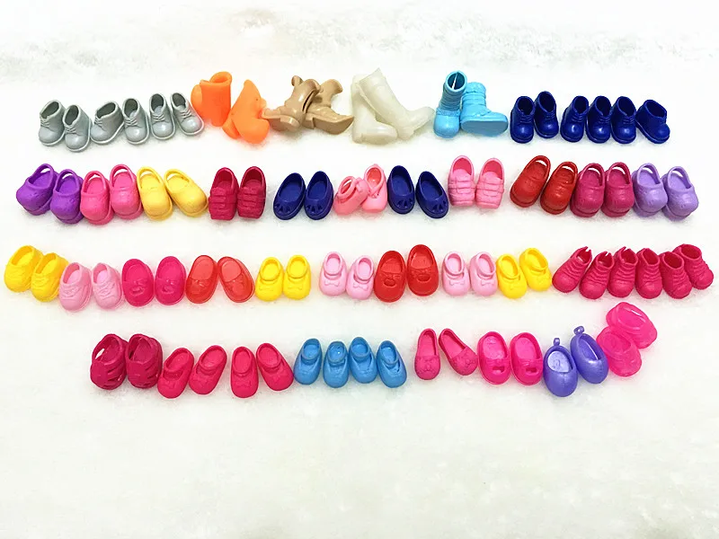 

Mixed Styles New Cute Little Shoes For Simba Doll Kelly Dolls Casual Toy Shoes Mini Doll Boots Sandals 1.5-2cm Factory Wholesale