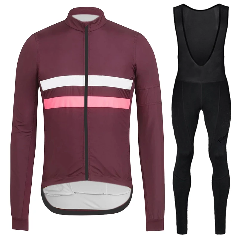 

Abbigliamento ciclismo invernale 2018 Winter thermal fleece long sleeve cycling jersey fietskleding wielrennen winter heren set