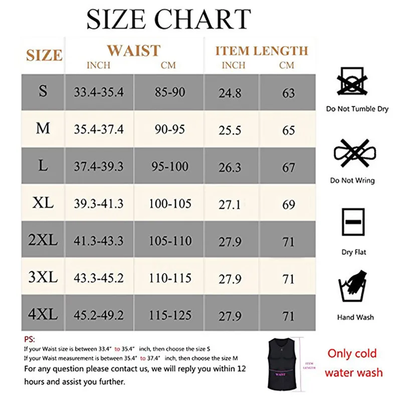 Mens Sports Vests Weight Loss Waist Trainer Vest Sauna Sweat Body Shaper Tank Slimmer Trimmer Cycling Vests New #3n15 (7)