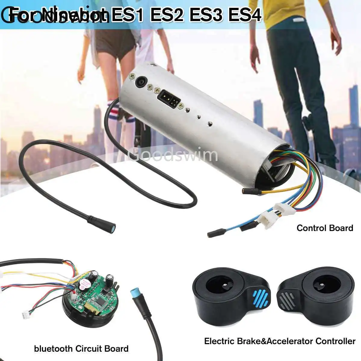 

Electric Scooter Control Board Bluetooth Circuit Board Motherboard Controller for Ninebot ES1 ES2 ES3 ES4 Activated Dashboard
