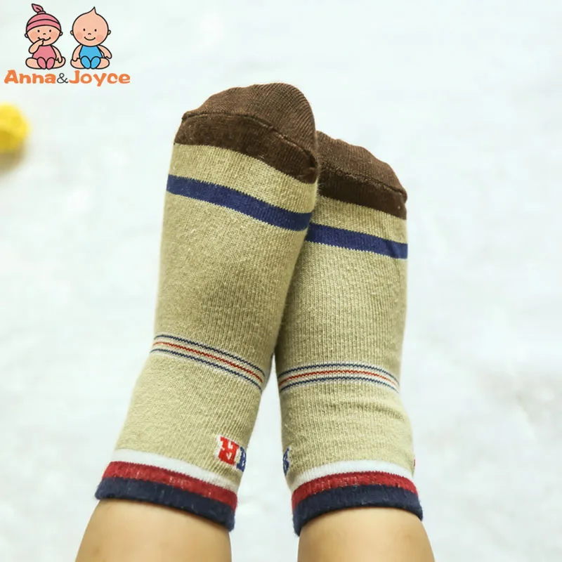 12 пар/лот для маленьких мальчиков носки детские носки нескользящие носки Размер 12-15 см для От 1 до 3 лет Htws0001