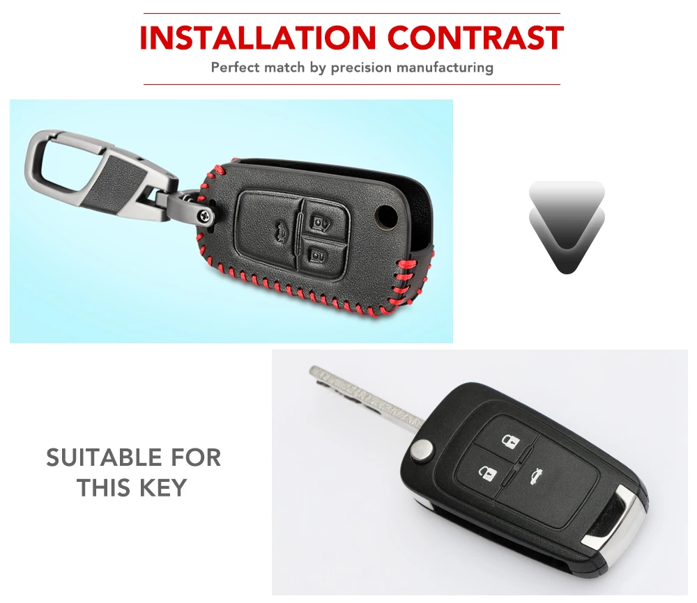 Кожаный чехол с откидной крышкой для Chevrolet Cruze Aveo Buick VAUXHALL OPEL Insignia Astra J Zafira C