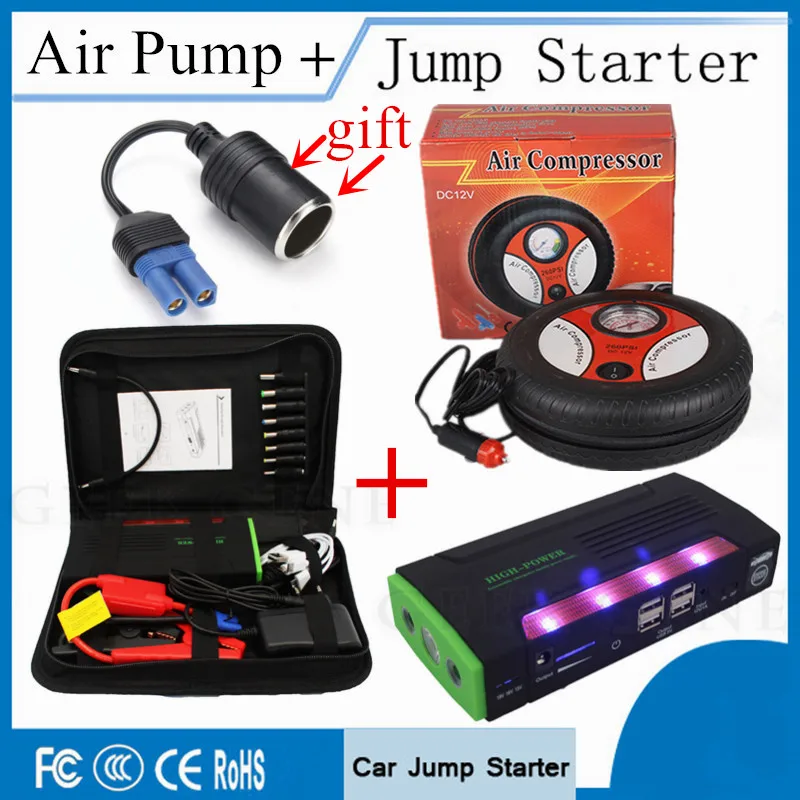

Mini Emergency 12V 68000mAh Car Jump Starter Portable 600A Starting Device Car Charger For Car Battery Booster For Petrol Diesel