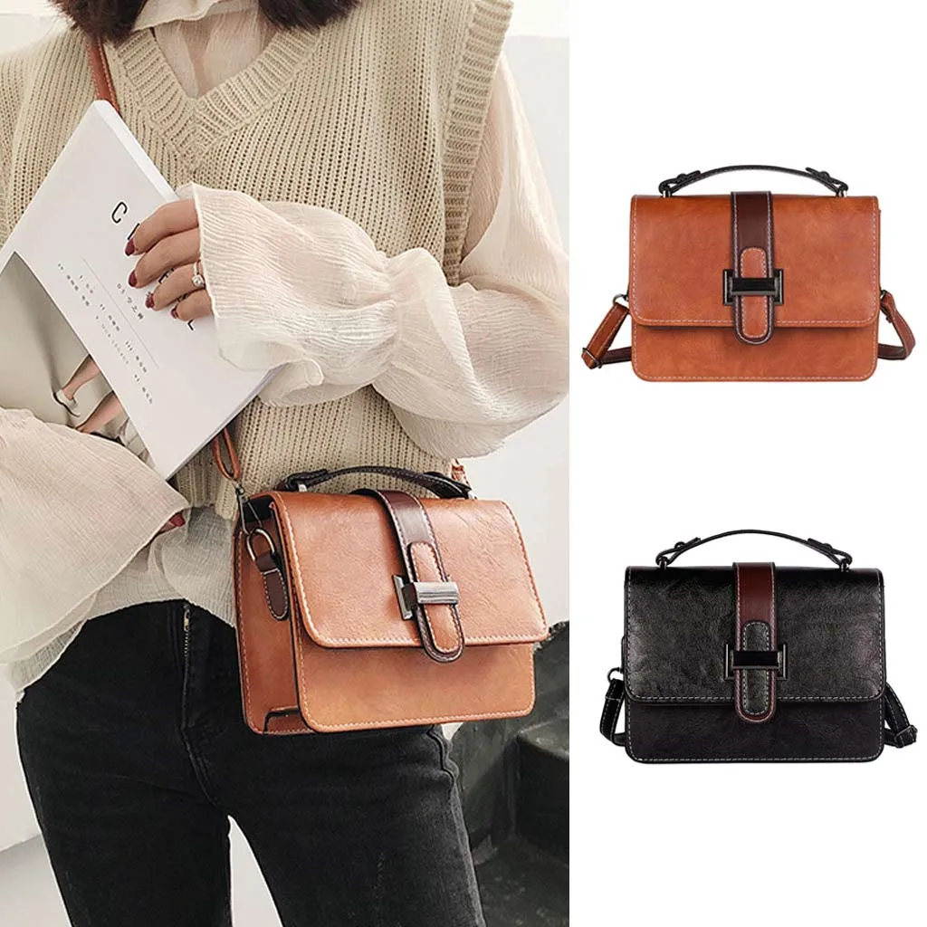 

Xiniu Woman Fashion Button Simple Design Shoulder Bag Messenger Bag Famous Brand 2019 Fashion Borsa a tracolla da donna#30