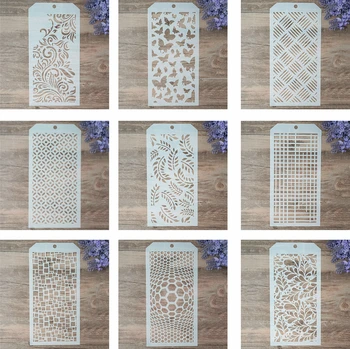 

12*24 cm DIY Craft Layering Stencils For Walls Painting Scrapbooking Stamping Stamps Album Decorative Embossing Paper Cards