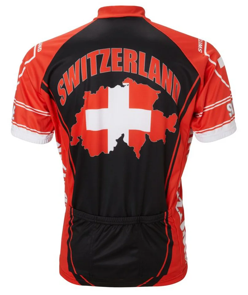 swiss cycling jersey