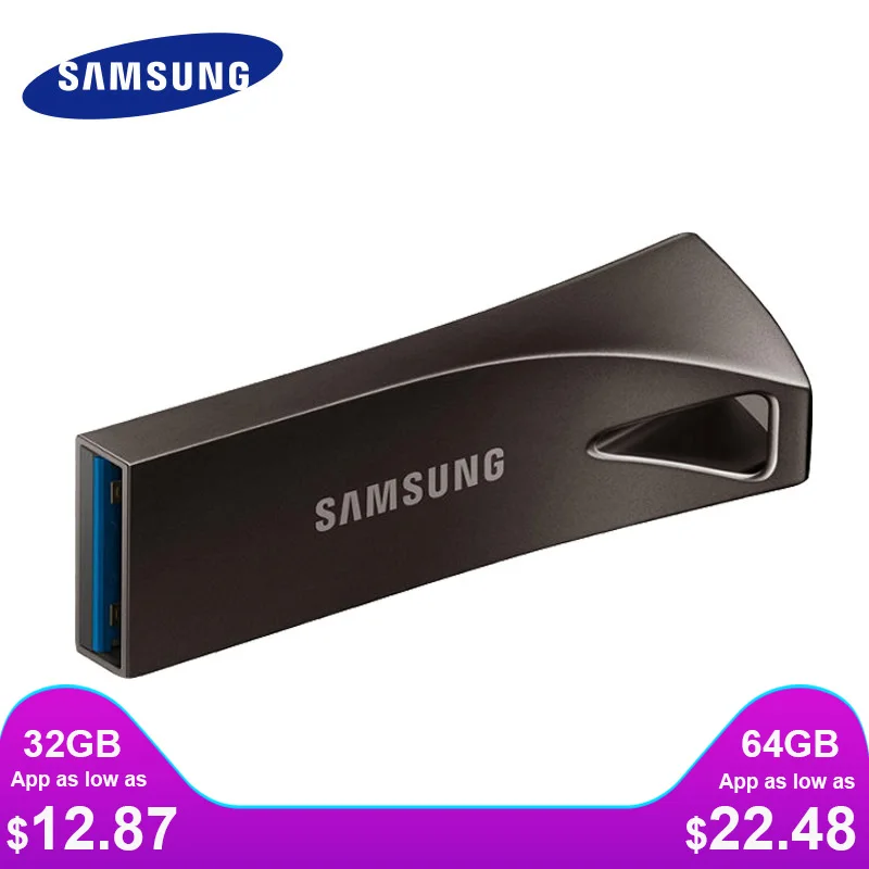 

SAMSUNG USB Flash Drive Disk 32G 64G 128G 256G USB 3.0 USB 3.1 Metal Mini Pen Drive Pendrive Memory Stick Storage Device U Disk