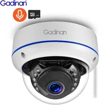 Беспроводная IP камера Gadinan с микрофоном 1080P 960P 720P 16 ГБ 32 64