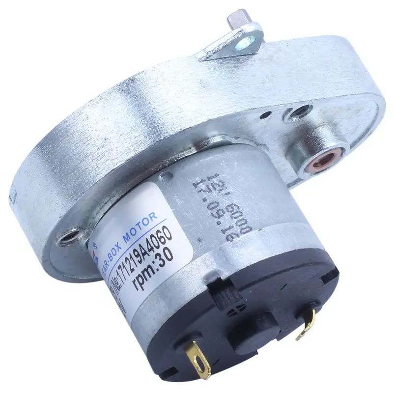 

12V DC 30RPM High Torque Geared Gear Box Electric Motor for Robot