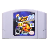 N64Game Bomberman 64 The Second Attack Video Game Cartridge Console Card English Language US Version (Can Save)