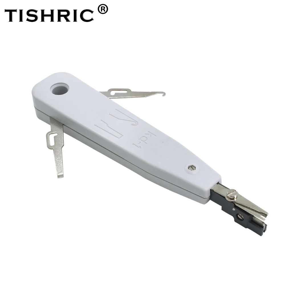 Tishric Professional Original Krone Lsa-plus KD-1 RJ45 Telecom Phone Wire Cable Punch Down Network Tool Kit Optical