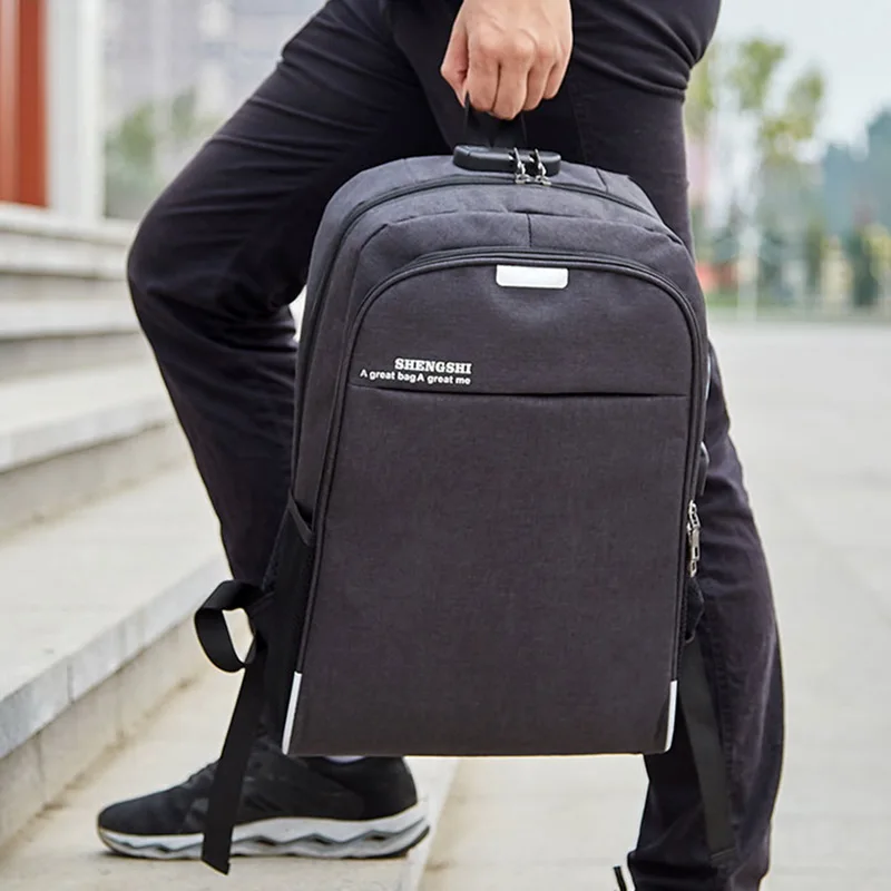 Мужской рюкзак для ноутбука Pui tiua с Usb, школьная сумка, мужская сумка с защитой от кражи, рюкзак для путешествий 16 дюймов, рюкзак для путешествий, мужской рюкзак для отдыха, Mochila