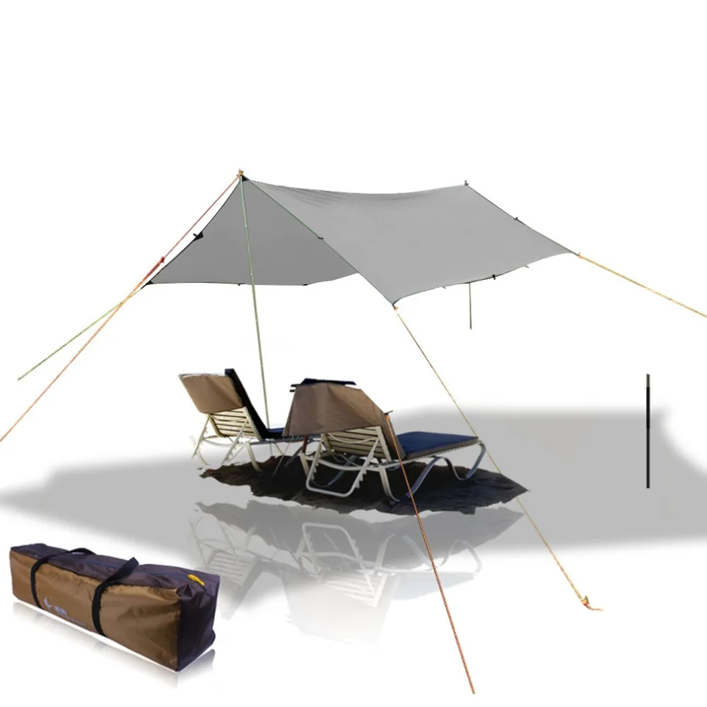 

10*13 Feet 40D Silicon Coating Sun Sail Shade Square Canopy Cover Outdoor