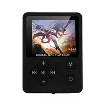 MP3 плеер Нескользящие кнопки Управление Батарея работает с качеством звука HiFi музыкальные проигрыватели для TF карты
