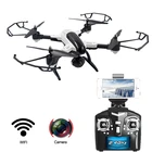 Save 13.5 on 2.4G 6 gyroscope 0.3MP RC drone with camera RC Quadcopter with HD camera Wifi Real-time transmission FPV RTF height setting